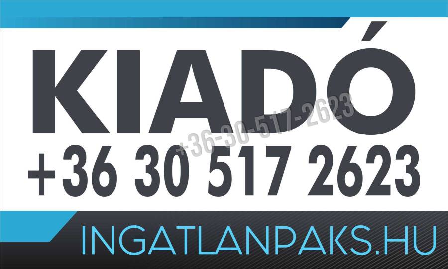 kiadó üzlethelyiség utcai bejáratos, Paks