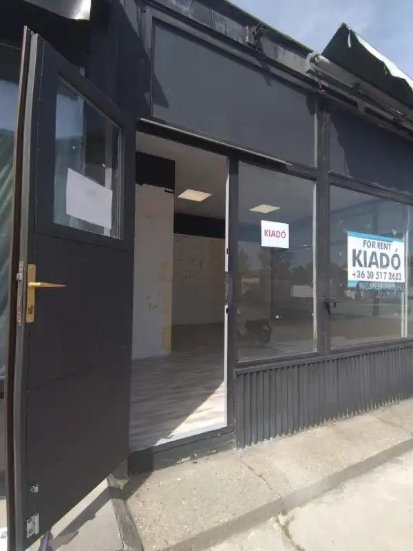 Kiadó üzlethelyiség utcai bejáratos, Paks 25 m² 100 E Ft/hó
